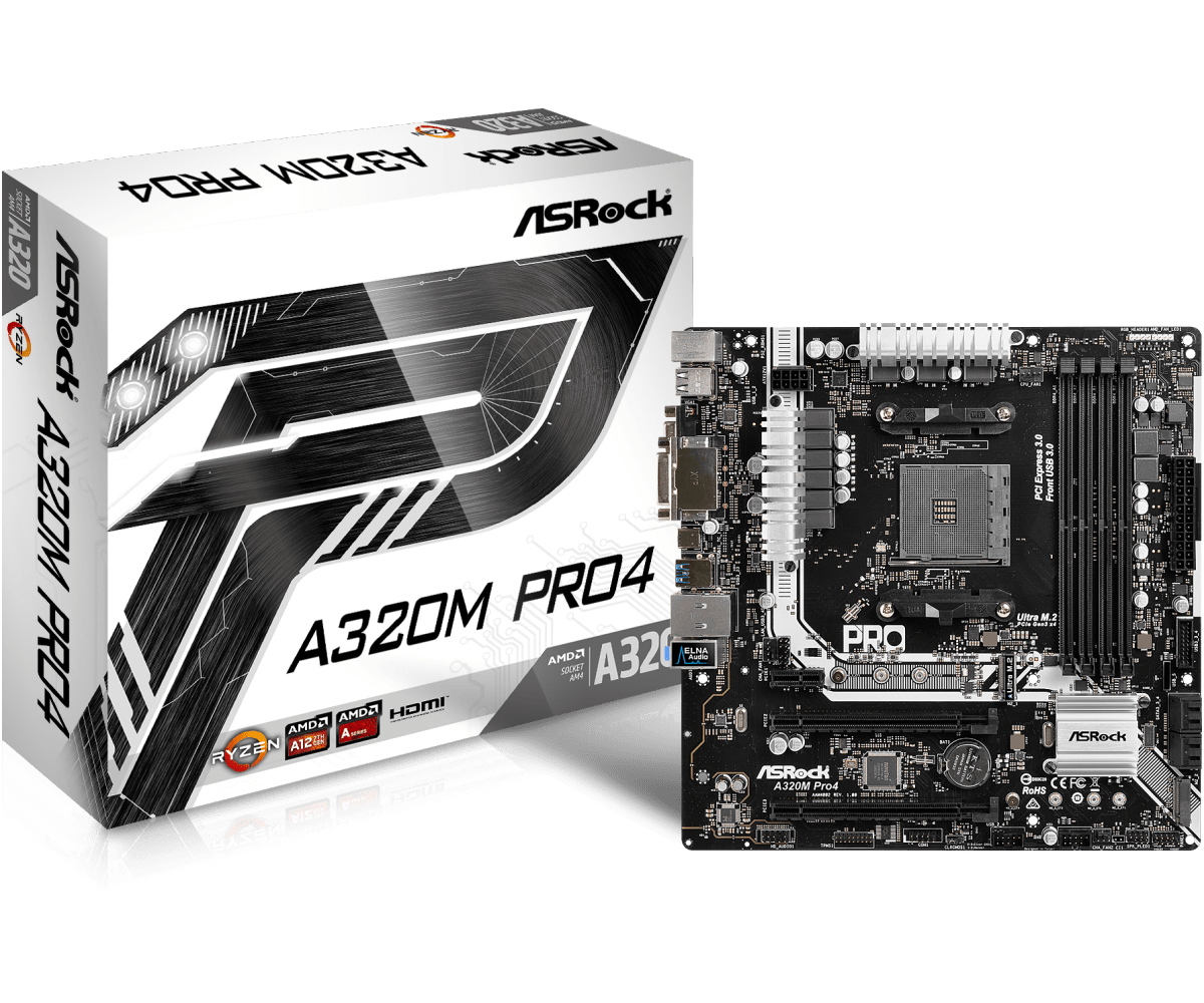 Asrock a320m pro4 f обзор